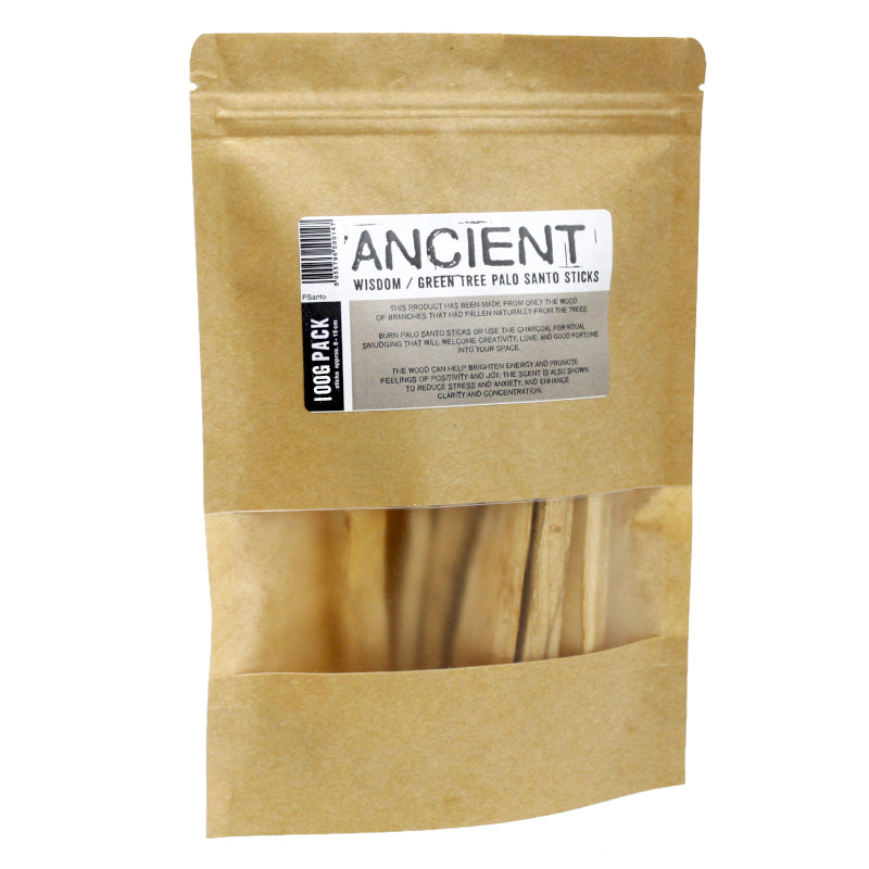 Sacred Green Tree Palo Santo – Premium Smudge Sticks for Cleansing, Healing & Positive Energy