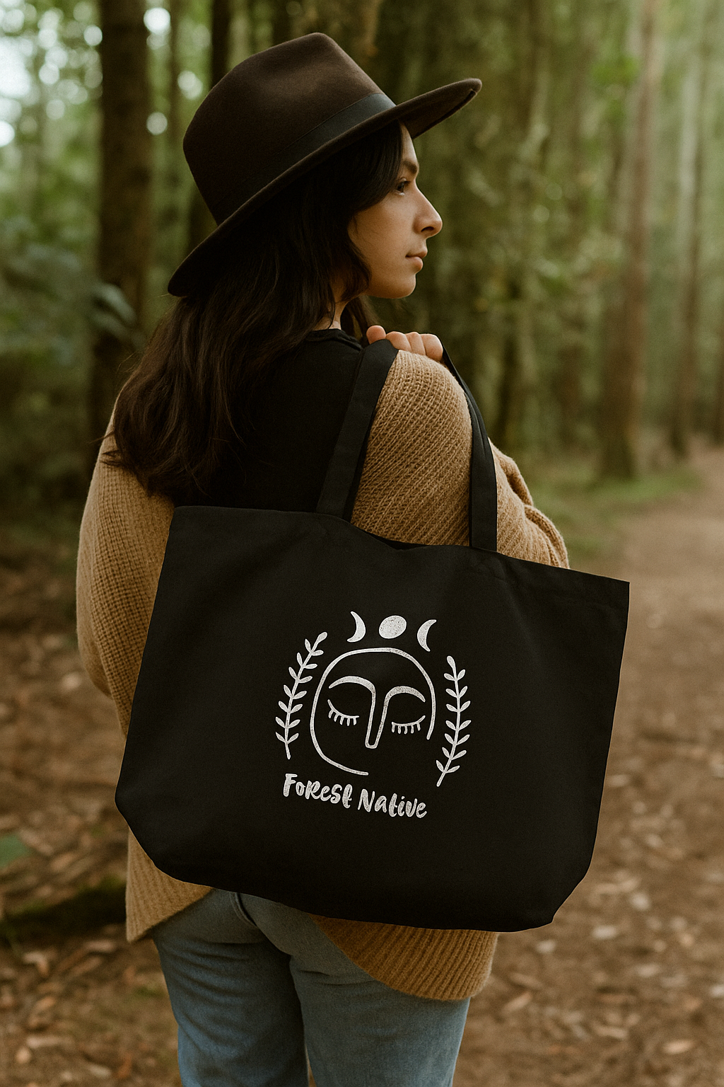 Large organic Forest Native bag